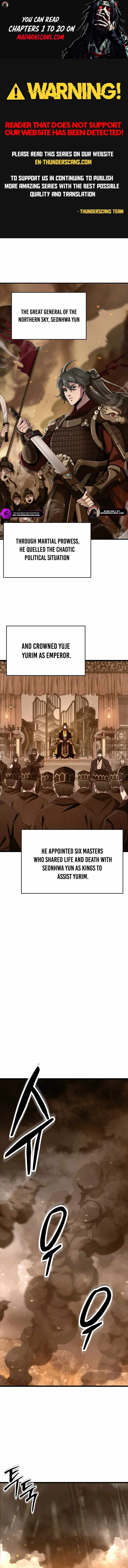 Reincarnation of the Martial God Chapter 1 1